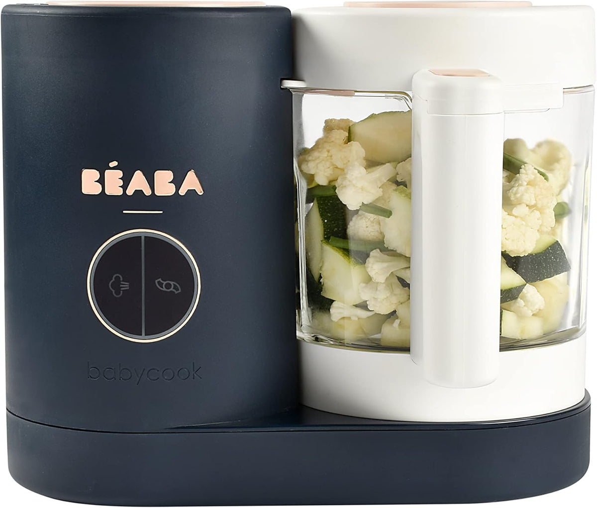 BEABA Babycook Neo 6-in-1 Baby Food Maker 1250ml Glass & Stainless Steel - New Condition