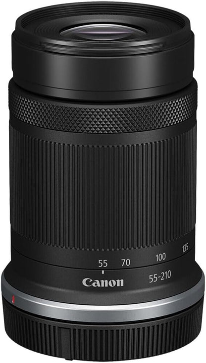 Canon EOS R100 Mirrorless Camera with 18-45 mm and 55-210 mm Lenses Kit - AU Version - New Condition