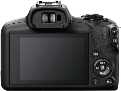 Canon EOS R100 Mirrorless Camera with 18-45 mm and 55-210 mm Lenses Kit - AU Version - New Condition