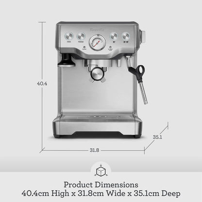 Breville the Infuser Espresso Machine, Brushed Stainless Steel - New Condition