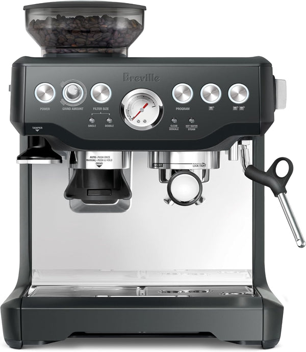 Breville Barista Express Espresso Machine Charcoal BES870CHR - Excellent Condition