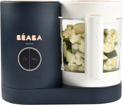 BEABA Babycook Neo 6-in-1 Baby Food Maker 1250ml Glass & Stainless Steel - New Condition