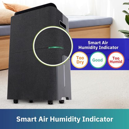 Ausclimate Medium+ 25 L Dehumidifier, Fabric Black - Excellent Condition