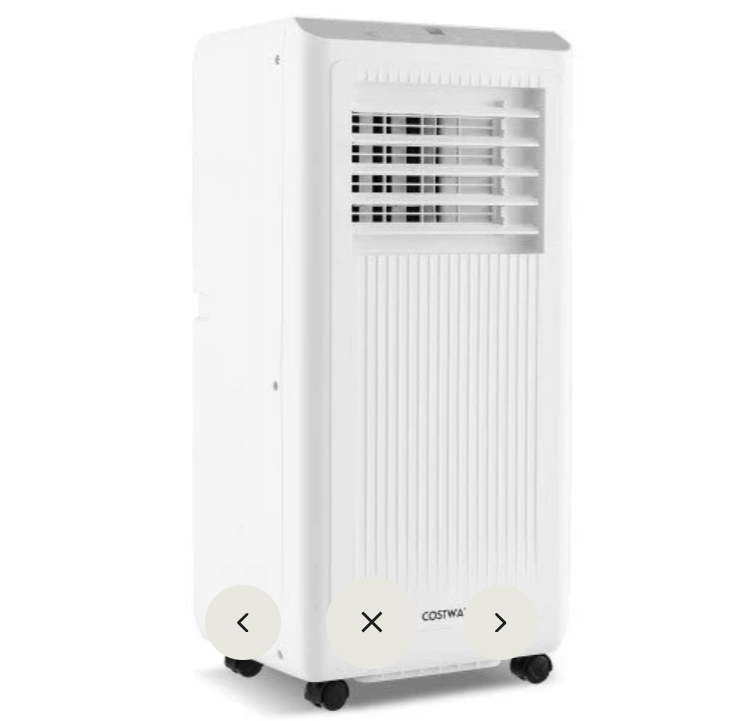 10000 BTU Portable Air Conditioner 3 in 1 AC Unit Fan and Dehumidifier